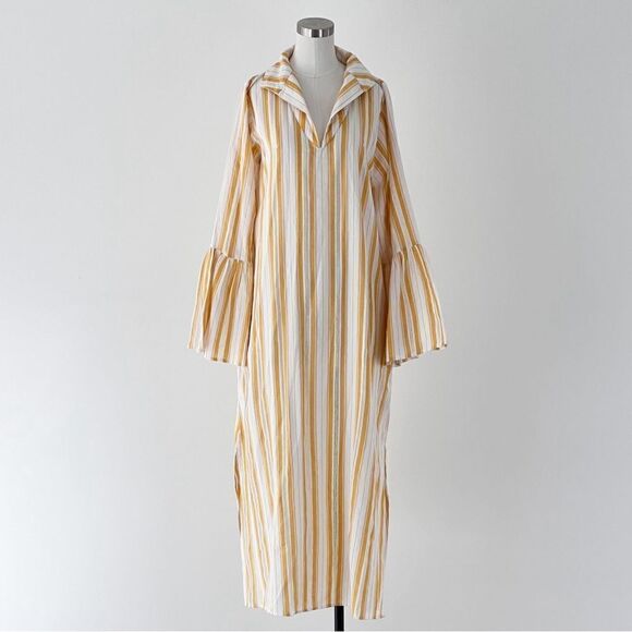 New Mille JACQUELINE DRESS IN CITRUS STRIPE Size M - Picture 6 of 16